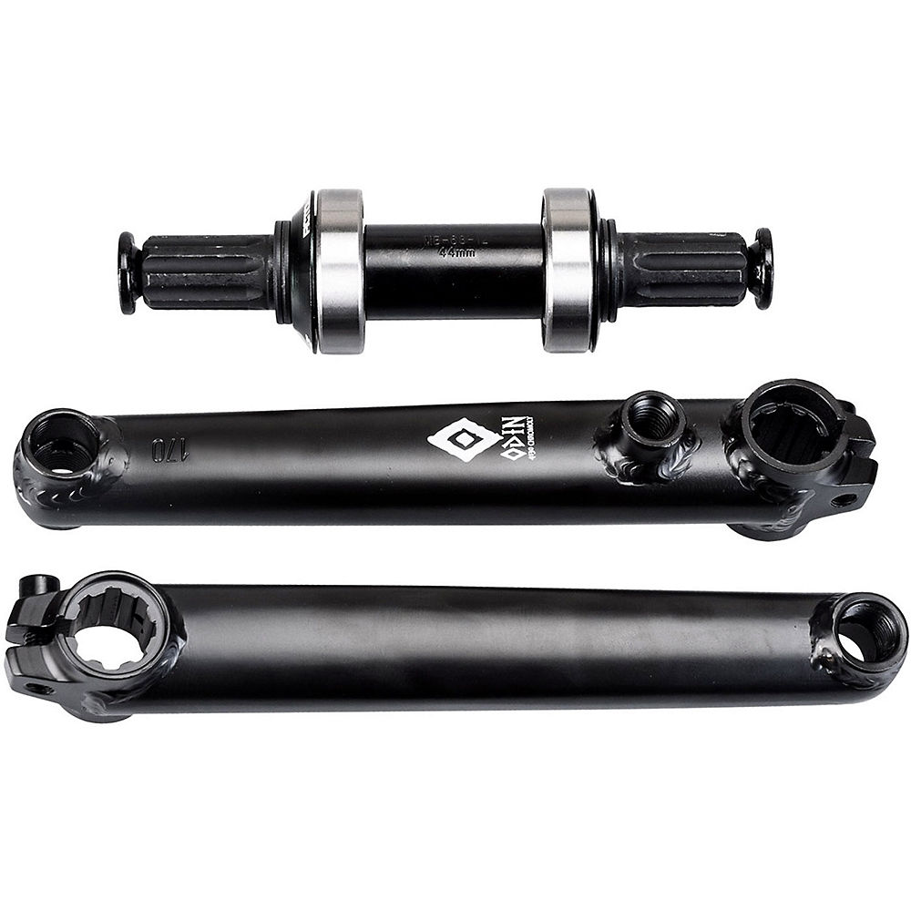 Fiction ODIN Cranks Inc. Bottom Bracket - Noir, Noir