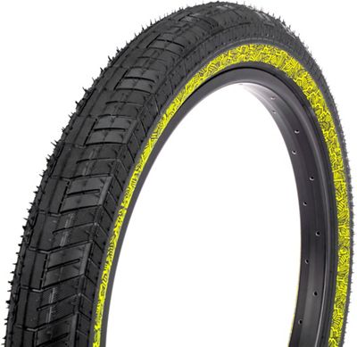 Image of Fiction Night Moves Atlas HP BMX Tyre - 3M Reflective Yellow - 80-110 psi, 3M Reflective Yellow