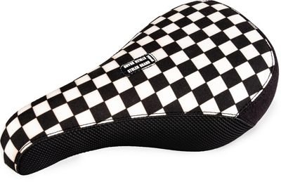 Stolen FastTimes XL Checkered Pivotal BMX Seat - Black, Black