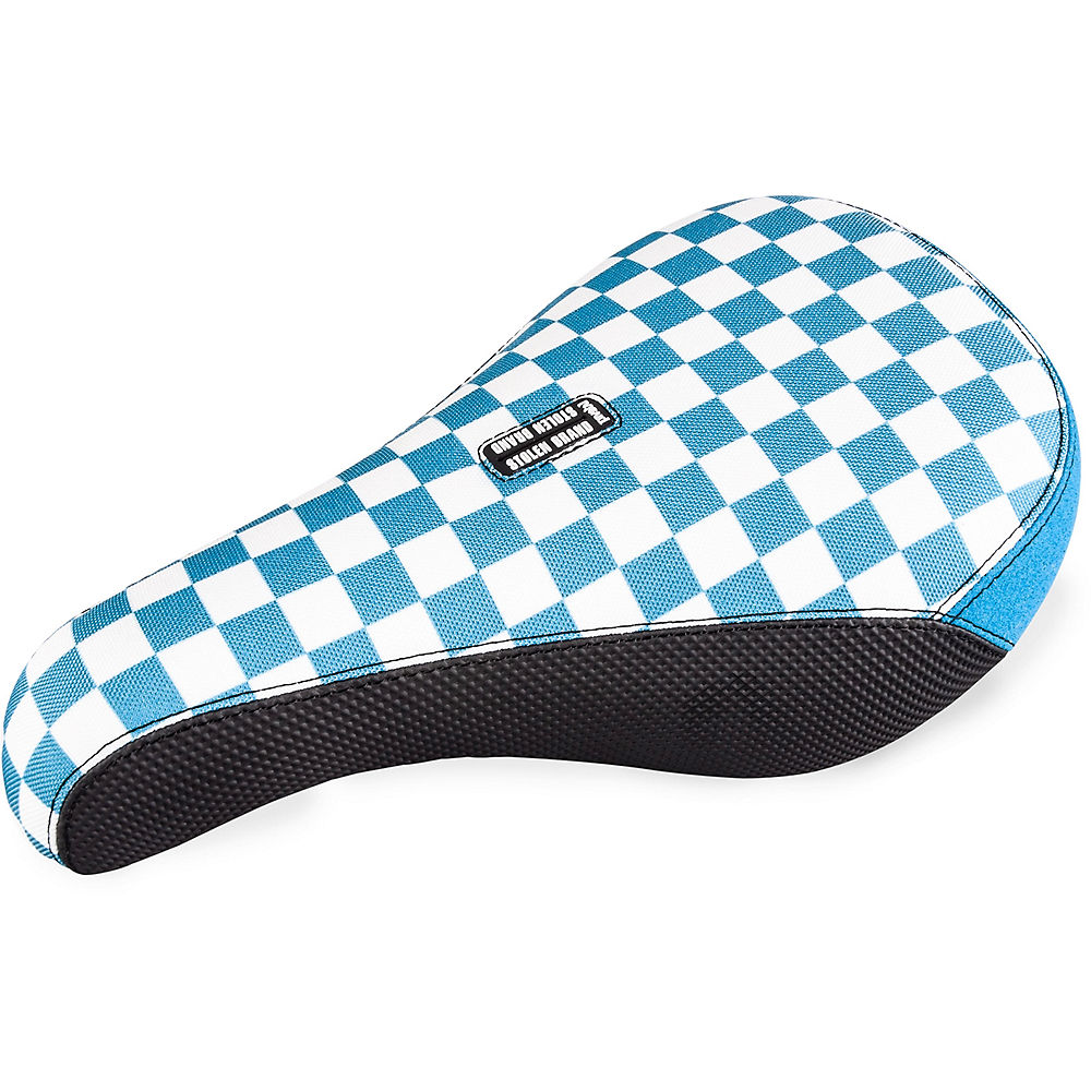 Stolen FastTimes XL Checkered Pivotal Seat - Bleu