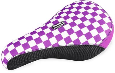 Stolen FastTimes XL Checkered Pivotal BMX Seat - Lavender, Lavender