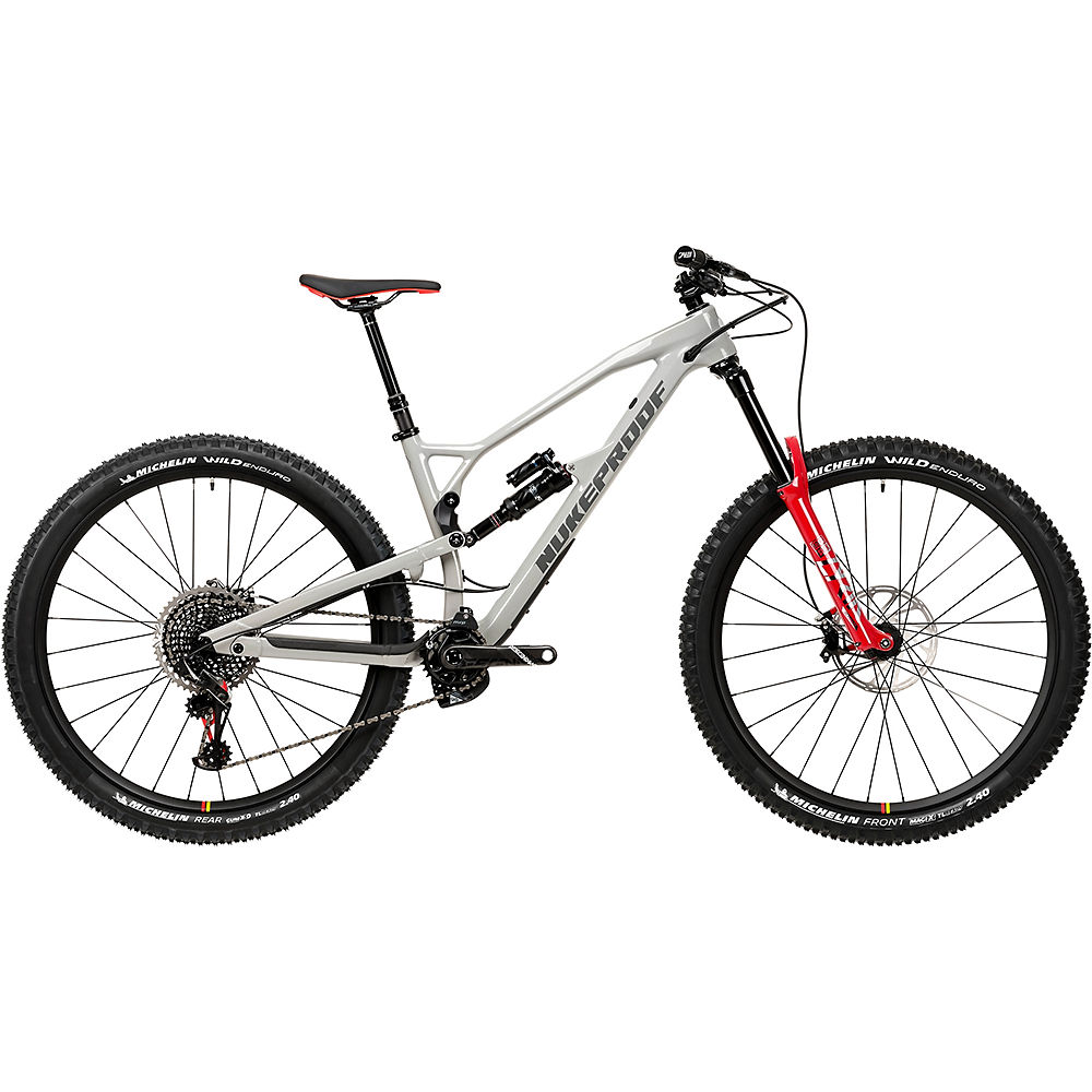 Nukeproof Mega 290 RS Carbon Bike (XO1 Eagle) 2020 - Concrete Grey - XL