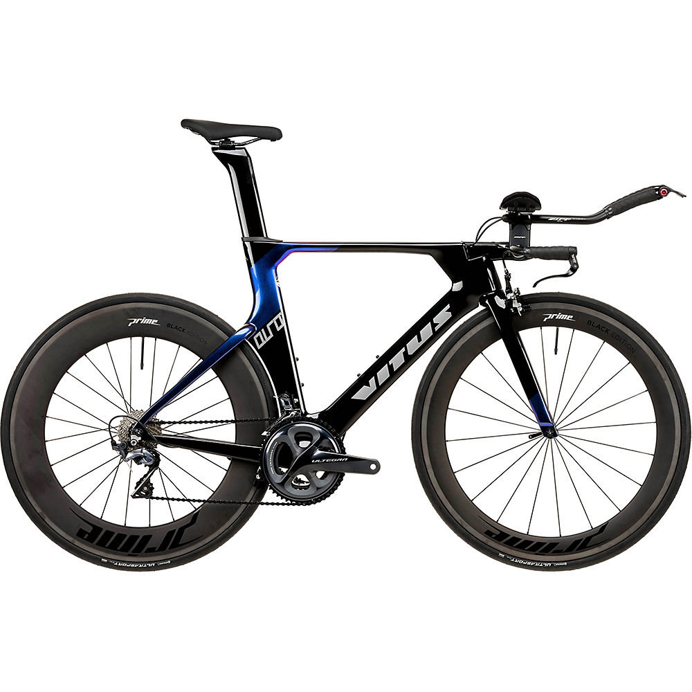 Vitus Auro CRS TT Bike (Ultegra) 2020 - Carbon-Blue Chameleon, Carbon-Blue Chameleon