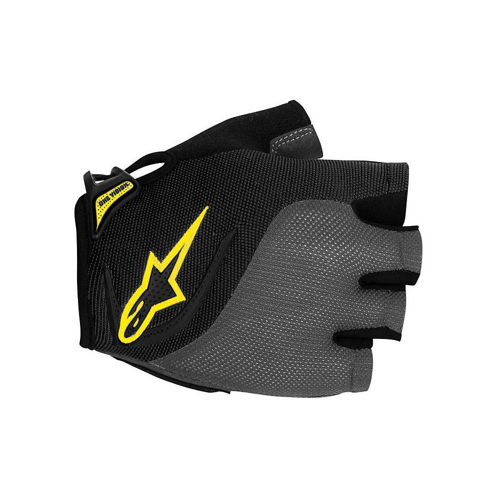 Alpinestars Pro-Light Short Finger Glove 2018 - Noir/Gris/Jaune - XS, Noir/Gris/Jaune