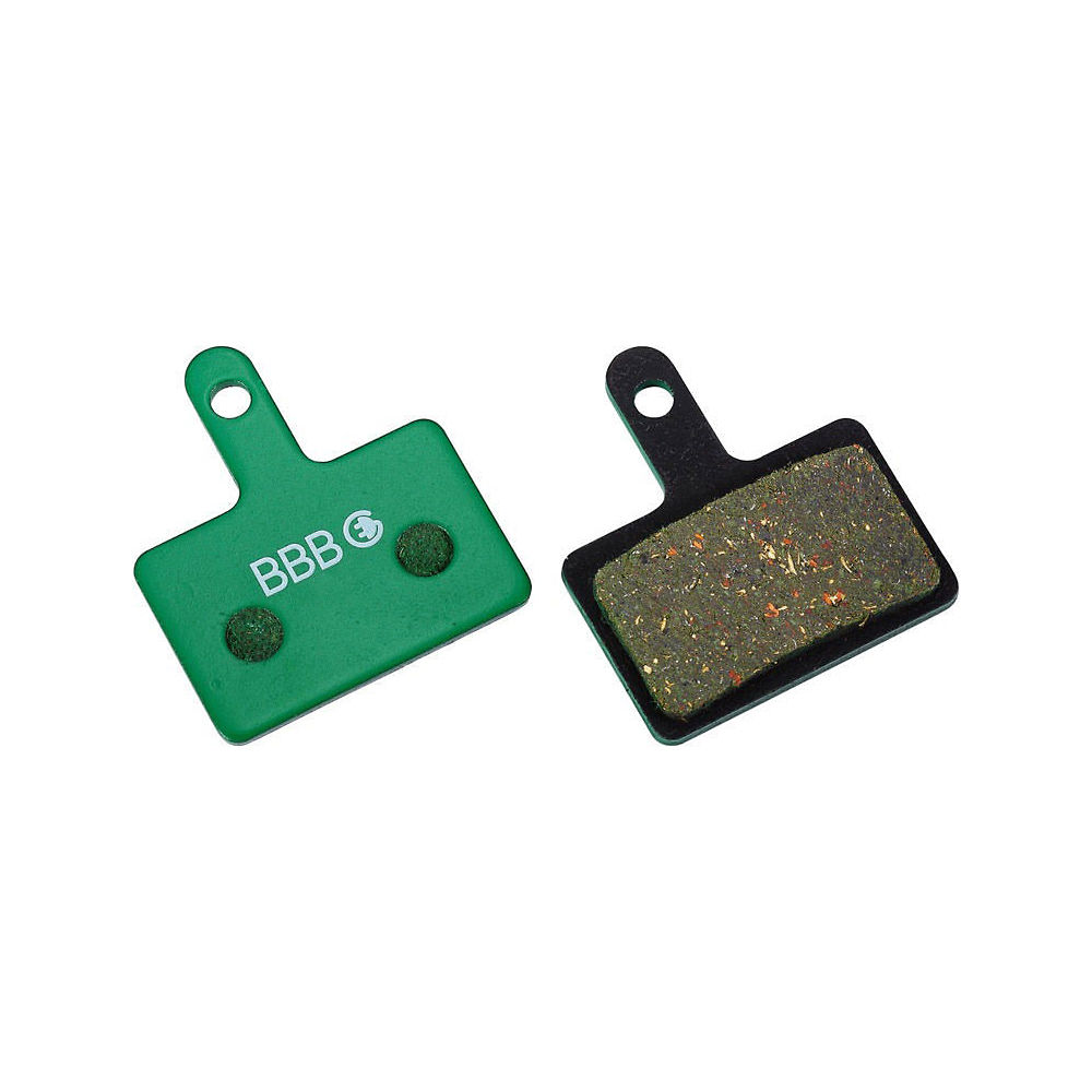 BBB DiscStop E-Bike Shimano Brake Pads - Green - Shimano Deore - Deore M525 - M575, Green - Shimano Deore