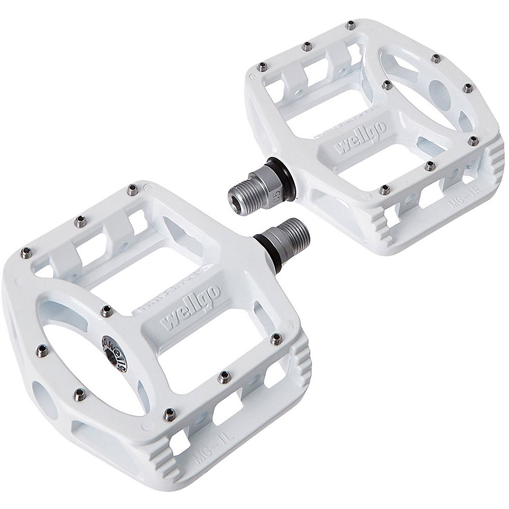 Wellgo MG1 Magnesium body Pedals - Blanc, Blanc