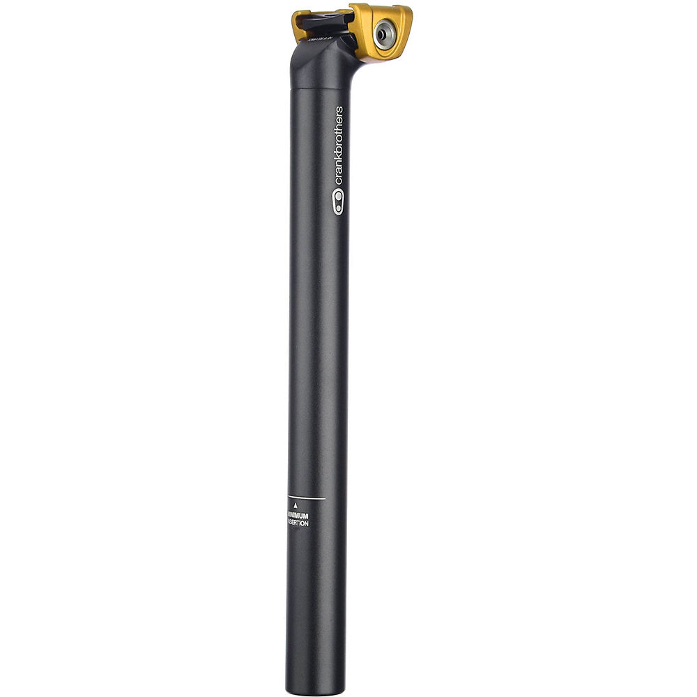 Tige de selle Crank Brothers Cobalt 1 2017 - Noir/Or - 31.6mm, Noir/Or