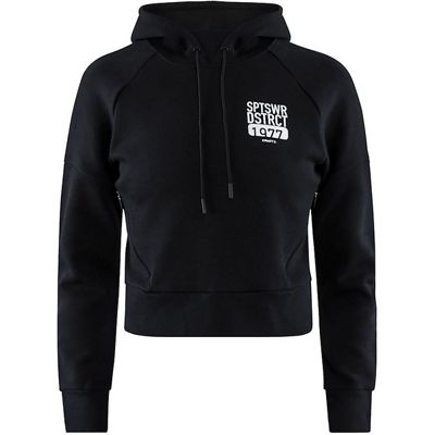 Sweat à capuche Femme Craft District  - Noir - L, Noir