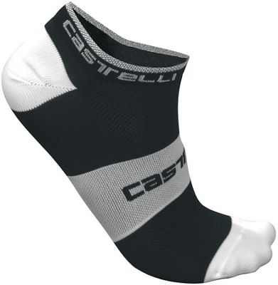 Castelli Lowboy Socks  - nero - bianco - S/M, nero - bianco