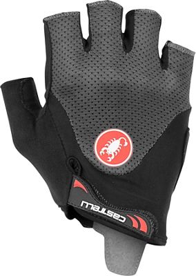 Castelli Arenberg Gel 2 Glove - Dark Gray - XS}, Dark Gray