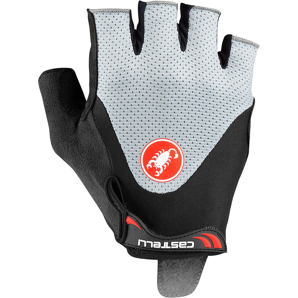 Gants courts Castelli Arenberg Gel 2 - Vortex Grey - XS, Vortex Grey