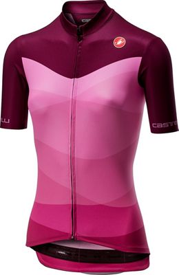 Maillot Castelli Femme Tabula Rasa FZ - Onda/Cyclamen