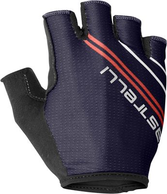 Castelli Women's Dolcissima 2 Glove - Dark Steel Blue/Salmon - XL, Dark Steel Blue/Salmon