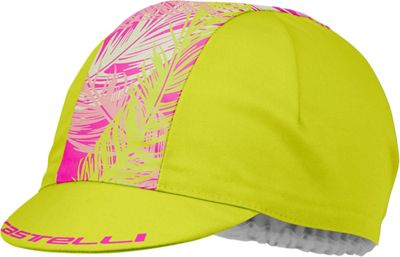 Casquette Femme Castelli TR - Sunny Lime/Piuma Pink - One Size