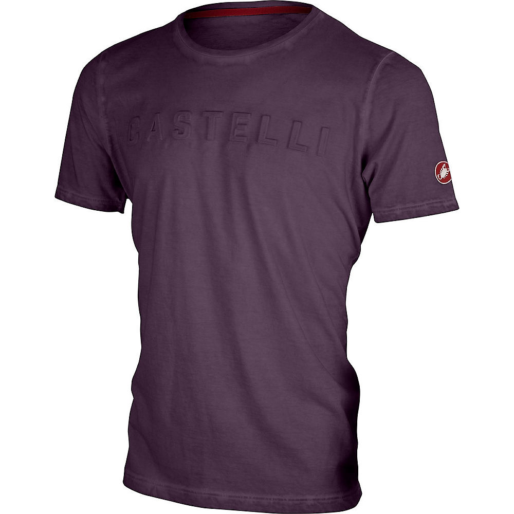 T-Shirt Castelli Bassorilievo - Barbaresco Rouge