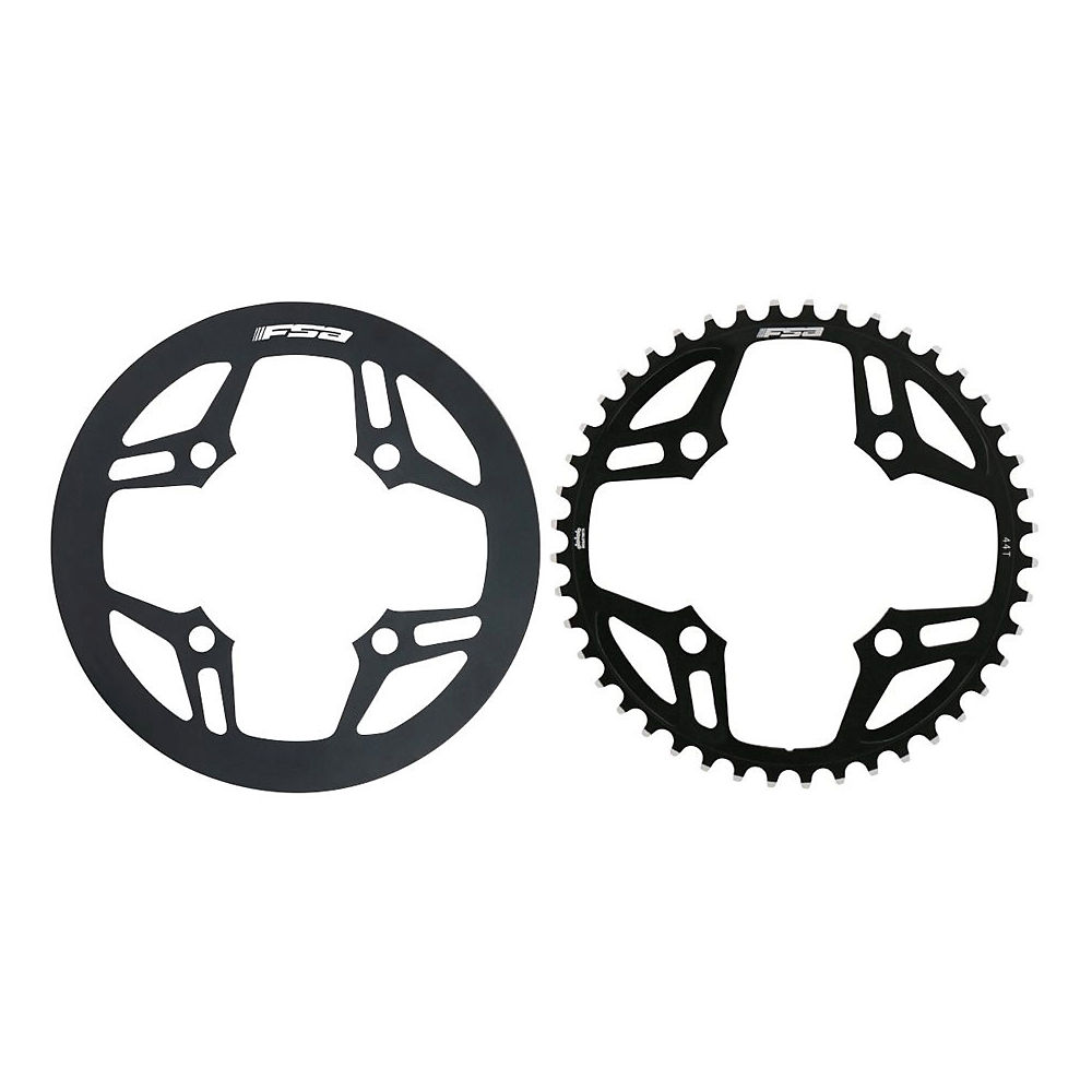 FSA Brose E-Bike Chainring & Guard Set - Noir - 4-Bolt, Noir