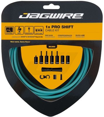 Câble et gaine de dérailleur Jagwire Pro (1x) - Bianchi Celeste