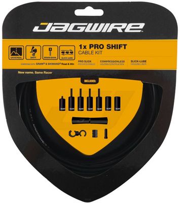 Jagwire Pro 1x Shift Gear Cable Kit - Black, Black