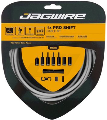 Jagwire Pro 1x Shift Gear Cable Kit - White, White