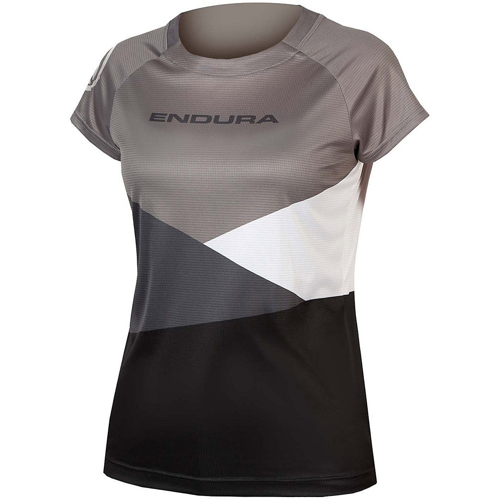 T-shirt Femme Endura Singletrack Core Print - Noir