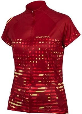Maillot Femme Endura Hummvee Ray (manches courtes) - Rouge