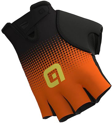 Gants Alé Guanti Dots - Noir/Fluro Orange - XXL, Noir/Fluro Orange