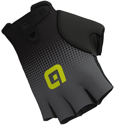 Gants Alé Guanti Dots - Noir/Gris/Fluro Yellow - XXL, Noir/Gris/Fluro Yellow