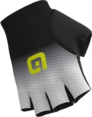 Alé Guant Mesh Gloves - Black-White - XS}, Black-White