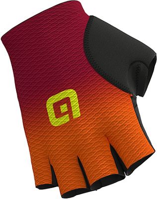 Gants Alé Guant Mesh - Bordeaux/Fluro Orange - XXL, Bordeaux/Fluro Orange