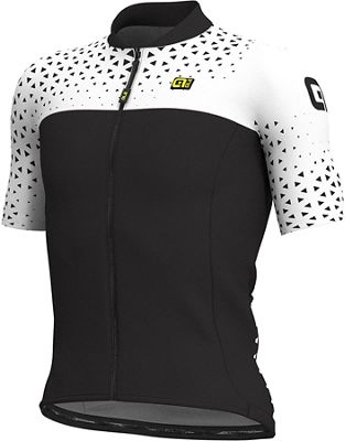 Maillot Alé Solid MC Climb - Blanc-Noir - XS, Blanc-Noir