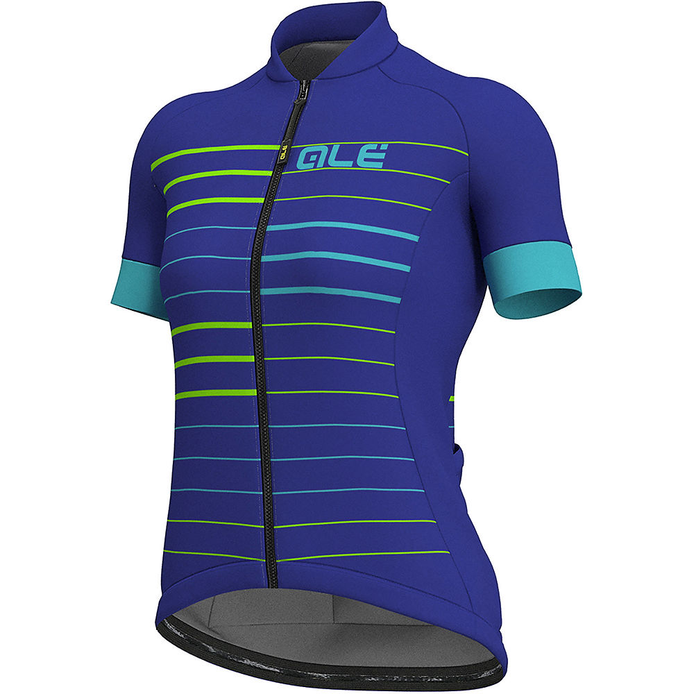 Alé Women's Solid MC Ergo Jersey - Bleu/Bleu