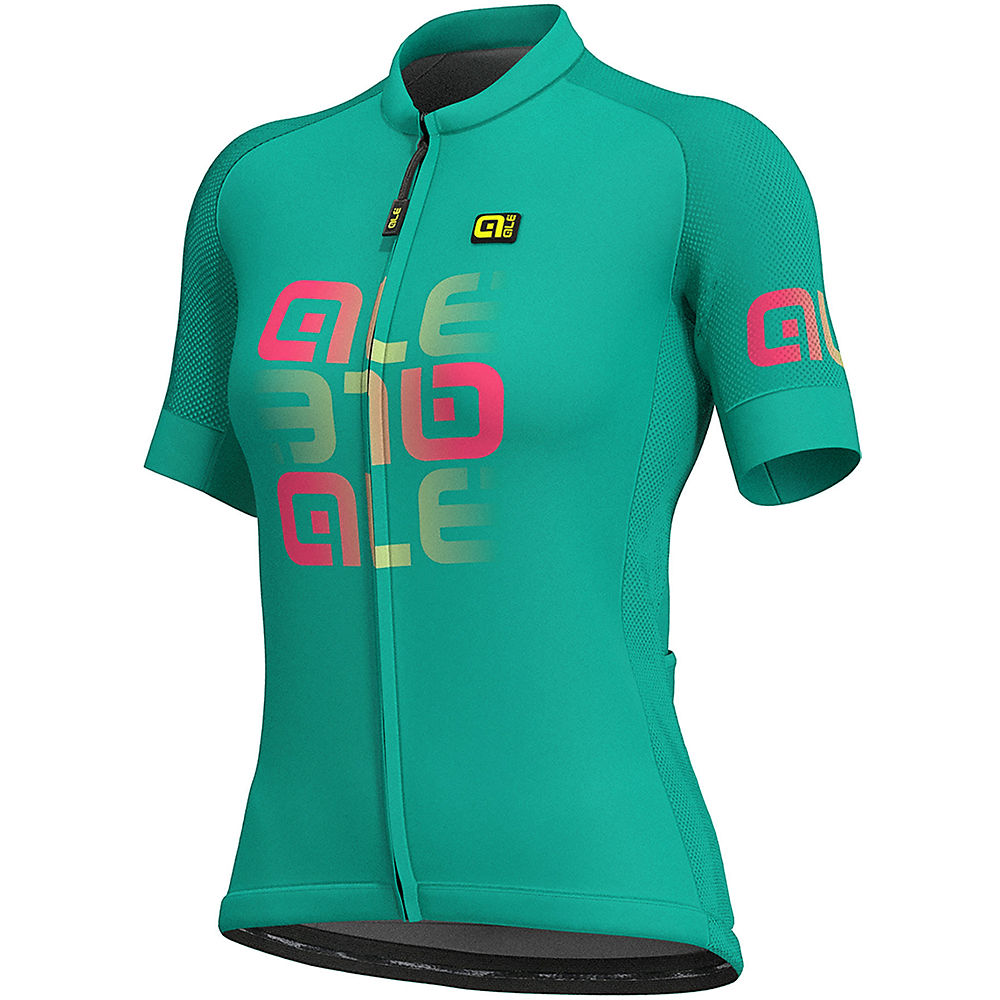 Maillot Femme Alé Solid MC Mirror - Vert