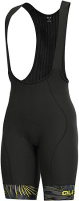Alé Graphics PRR Cb Bib Shorts SS19 - Black-Fluro Yellow - XL}, Black-Fluro Yellow