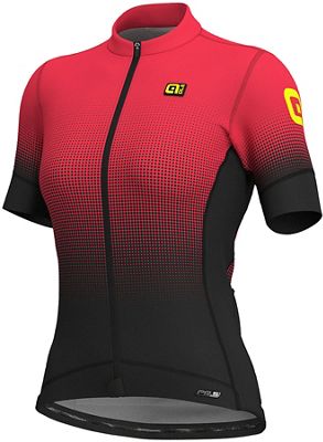 Alé Women's PRS MC Dots Jersey - Noir/Gerbera, Noir/Gerbera