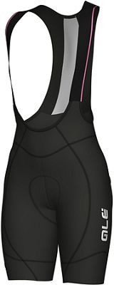 Alé Women's REV1 Agonista 2 Bib Shorts  - nero - bianco - XXL, nero - bianco