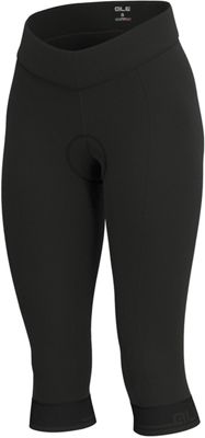 Alé Women's Solid Classico 3-4 Tights - Black-Grey - XL}, Black-Grey