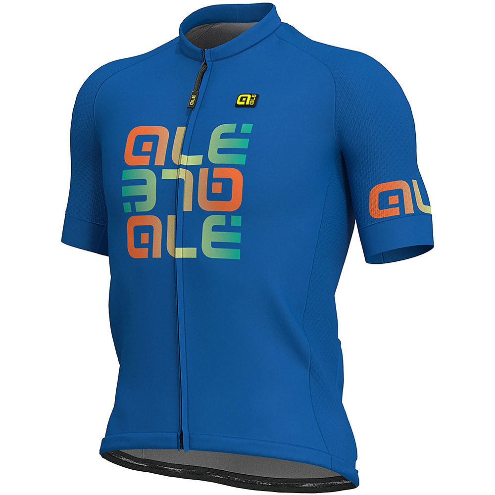 Maillot Alé Solid MC Mirror - Bleu