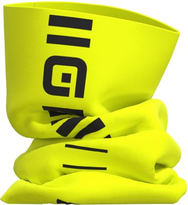 Alé Identity Tubular Headgear - Yellow-Black - One Size}, Yellow-Black