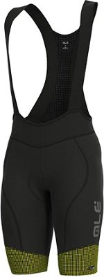 Cuissard court à bretelles Alé PRS Master - Noir/Fluro Yellow