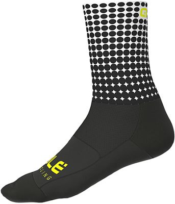 Alé Dots Summer Socks - Black-White - S}, Black-White