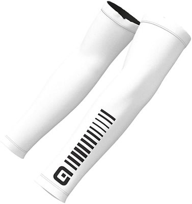 Alé Sunselect Arm Warmers - White-Black - XXL}, White-Black