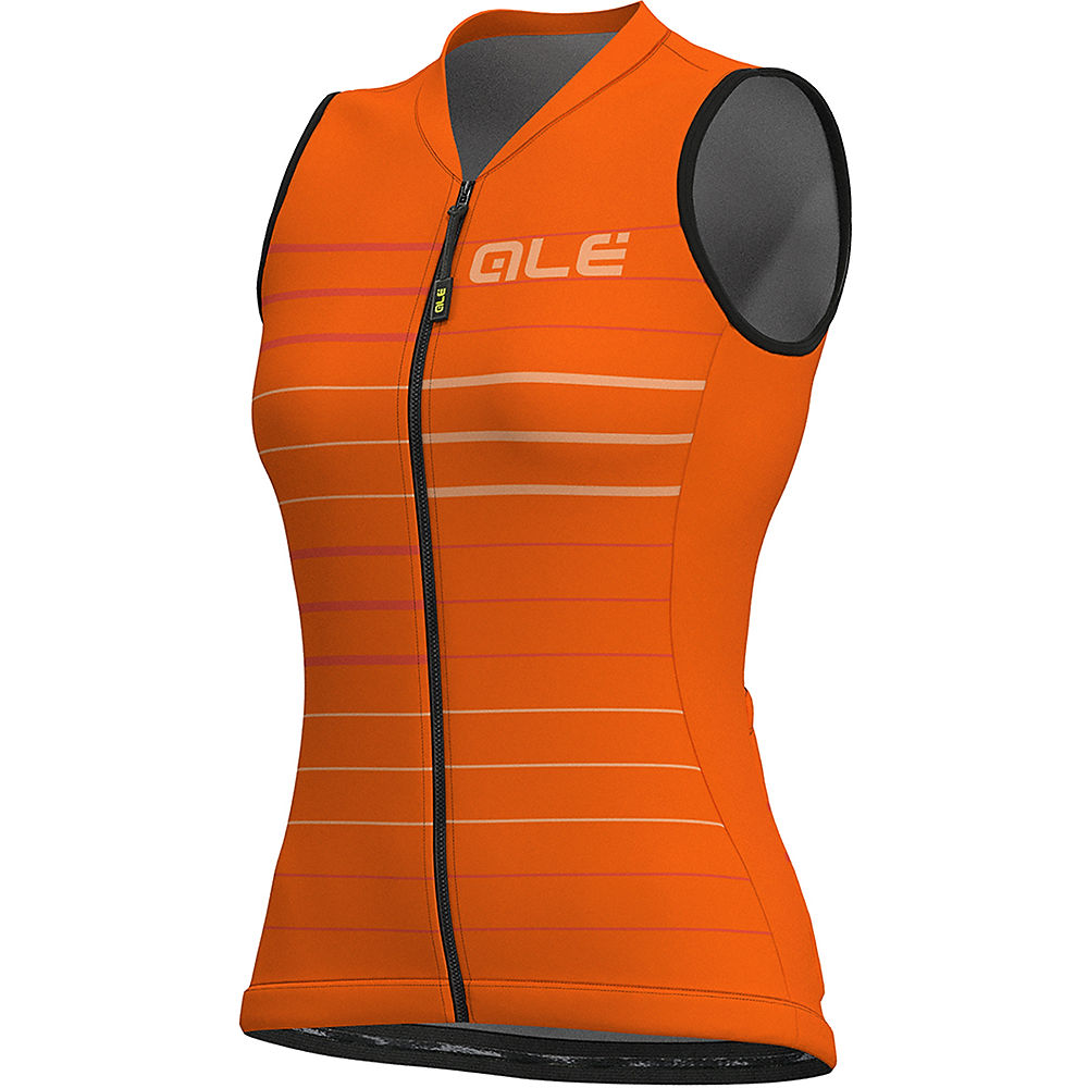 Maillot Femme Alé Solid SM Ergo (sans manches) - Fluro Orange