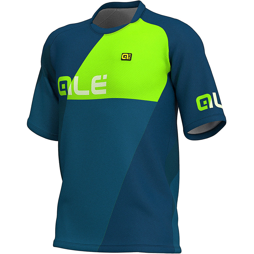 Maillot Alé Enduro MC Rampage - Bleu/Vert - XS