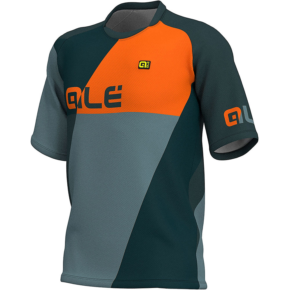 Maillot Alé Enduro MC Rampage - Gris/Fluro Orange