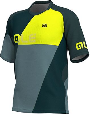 Maillot Alé Enduro MC Rampage - Gris/Fluro Yellow