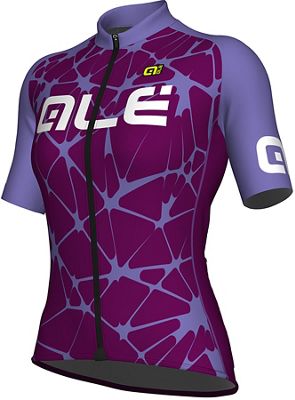 Maillot Femme Alé Solid MC Cracle - Aubergine-Wisteria - XL
