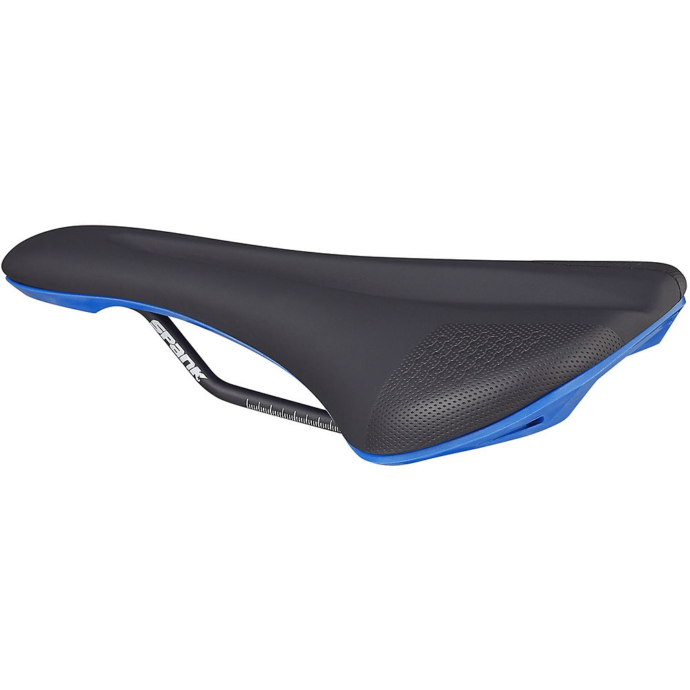 Spank OOZY 280 Saddle - Noir - Bleu - 144mm Wide, Noir - Bleu