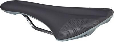 Spank OOZY 280 Mountain Bike Saddle - Black - Grey - 144mm Wide, Black - Grey