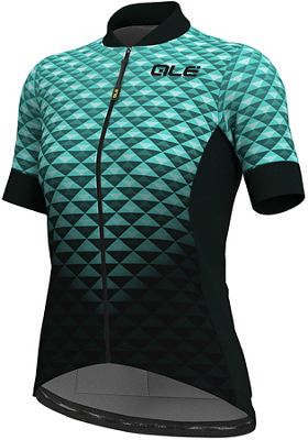 Maillot Femme Alé Solid MC Hexa - Noir/Bleu - XXL, Noir/Bleu
