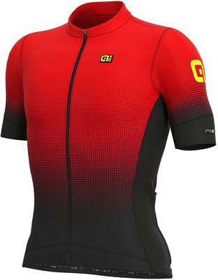 Maillot Alé PRS MC Dots - Noir/Rouge - XL, Noir/Rouge